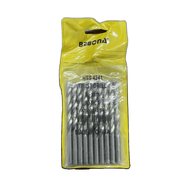 BEBONA DRILL BIT SET 6.5MM 10PCS