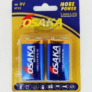 OSAKA MULTI POWER LONG LIFE HEAVY DUTY BATTERY 9V