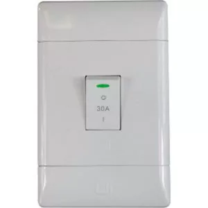 CBI GEYSER SWITCH 30A 2P WHITE 2x4  I130-P