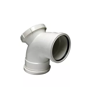 PROPLASTICS PVC PLAIN BENDU/G 110MMx87.5° UB42