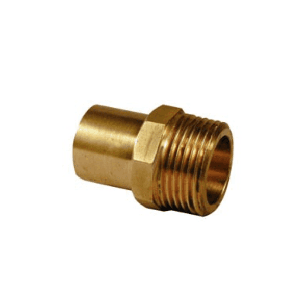COPPER CAPILLARY COUPLER STRAIGHT CxMI 22MMx¾'' SA
