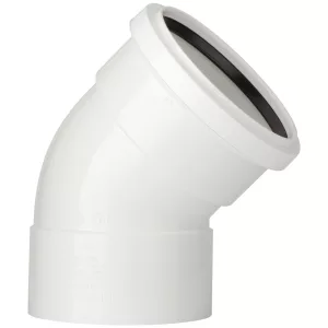 PROPLASTICS PVC PLAIN BEND A/G 110MMX135°