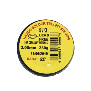 NASCO SOLDERING WIRE LEAD FREE 2MM 250G ELE092