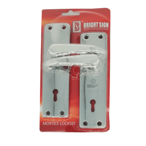 AFRIHOME LOCKSET SILVER 5L