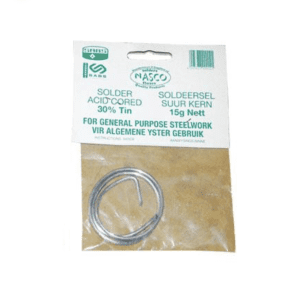 NASCO SOLDER ACID CORED 15G ELE089