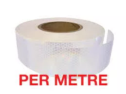 REFLECTIVE TAPE WHITE 50MMx1M