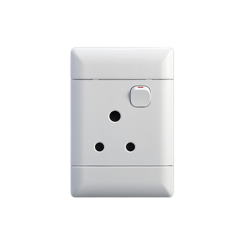 NEU 16A SINGLE SWITCHED SOCKET 100x50MM
