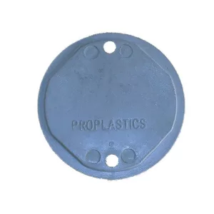 PROPLASTICS PVC CONDUIT ROUND BOX COVER 19MM BC19