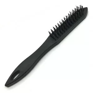 WIRE BRUSH IRON BLACK 4x15 ROW BS-9827