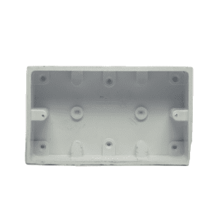 PROPLASTICS PVC CONDUIT SURFACE BOX DSB19 6x3