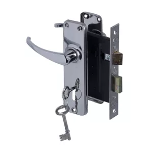 YALE 2 LEVER MORTICE LOCKSET STAINLESS STEEL