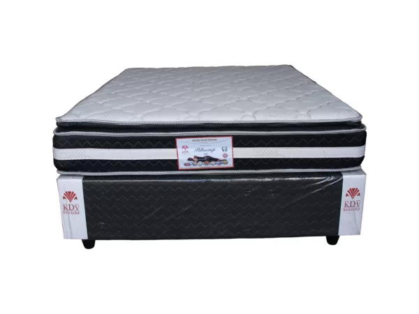 KDV BED SET PILLOWTOP QUEEN