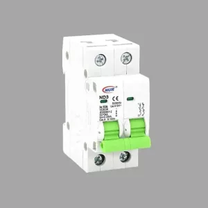 MCB 10A 2POLE 3KA ND3 DIN RAIL NUR