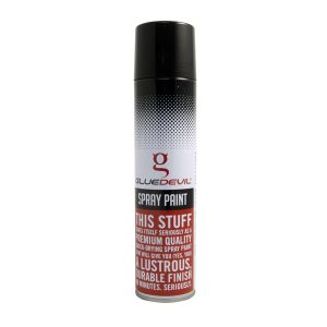 Glue Devil Spray Paint 300ml Matt Black